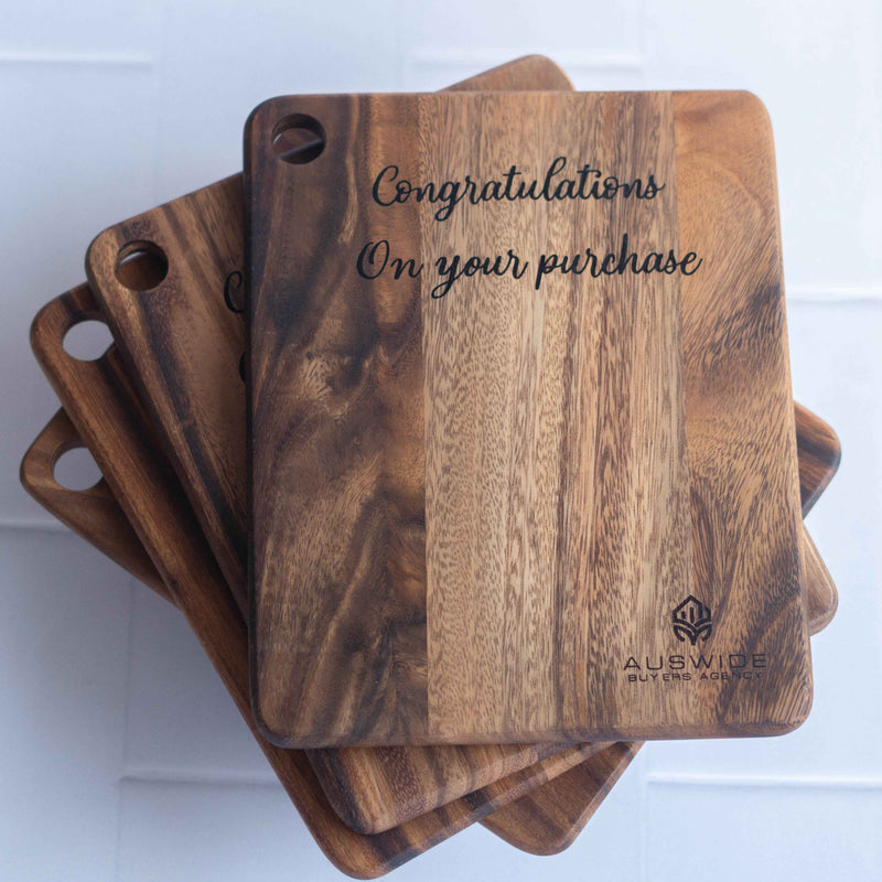 Customisable Wooden Chopping Board