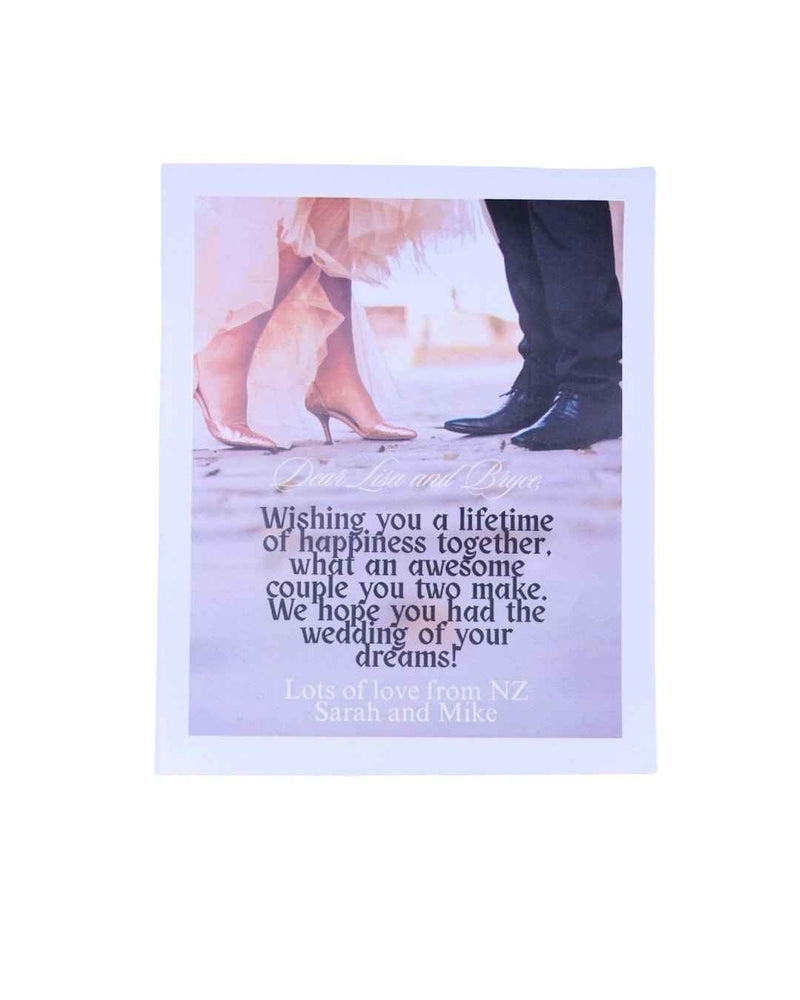 Include a personalised card (Optional )
