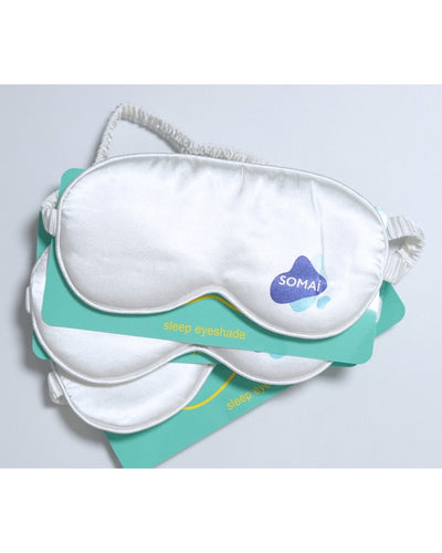 Custom Satin Eye Mask with Vinyl Printing